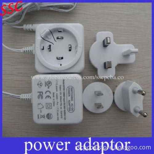 12V DC 1/2A 6W Switching power supplier for laptop AC adapter, input voltage